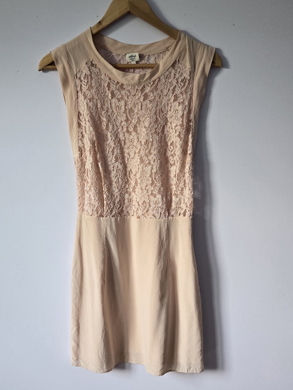 Wilfred Freya Silk And Lace Dress